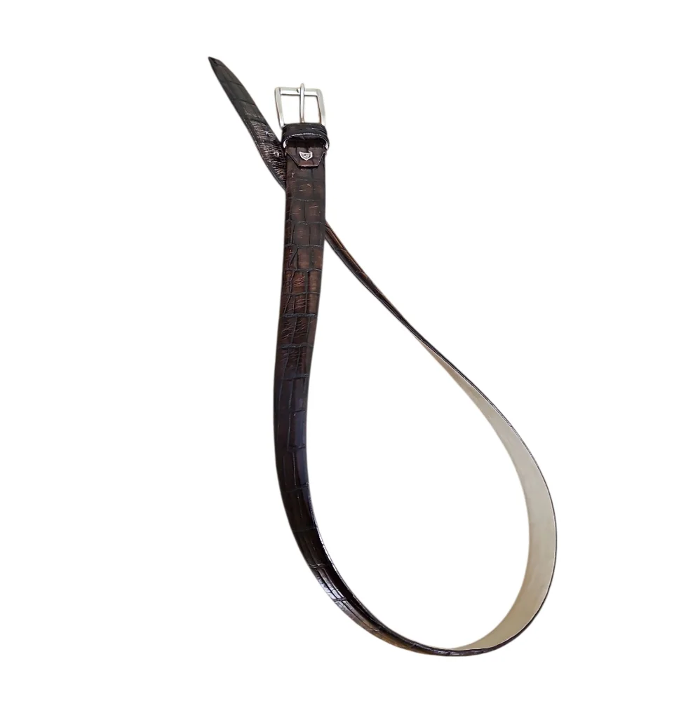 Paolo Da Ponte Men's Italian Leather Belt 40